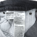 Levi's 505C ブラックデニム ジーンズ L ブラックフェード レザーパッチ ジッパーフライ 28427-0001