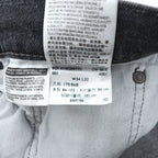 Levi's 505C ブラックデニム ジーンズ L ブラックフェード レザーパッチ ジッパーフライ 28427-0001