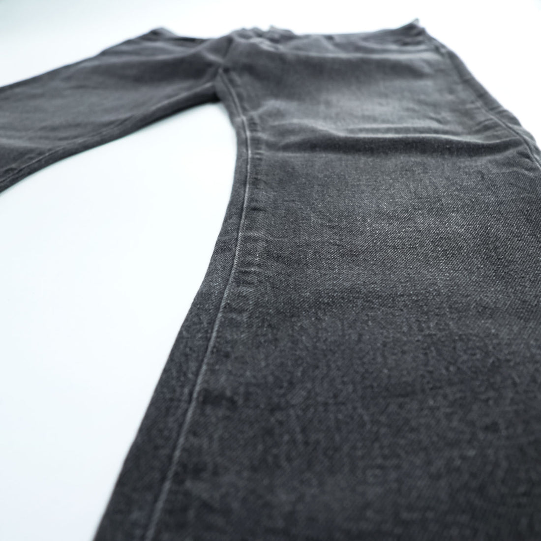 Levi's 505C ブラックデニム ジーンズ L ブラックフェード レザーパッチ ジッパーフライ 28427-0001
