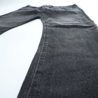 Levi's 505C ブラックデニム ジーンズ L ブラックフェード レザーパッチ ジッパーフライ 28427-0001