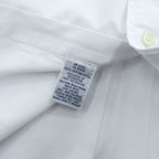 Ralph Lauren White Cotton Button Down Shirt XL Pony Logo Long Sleeve Made in Philippines