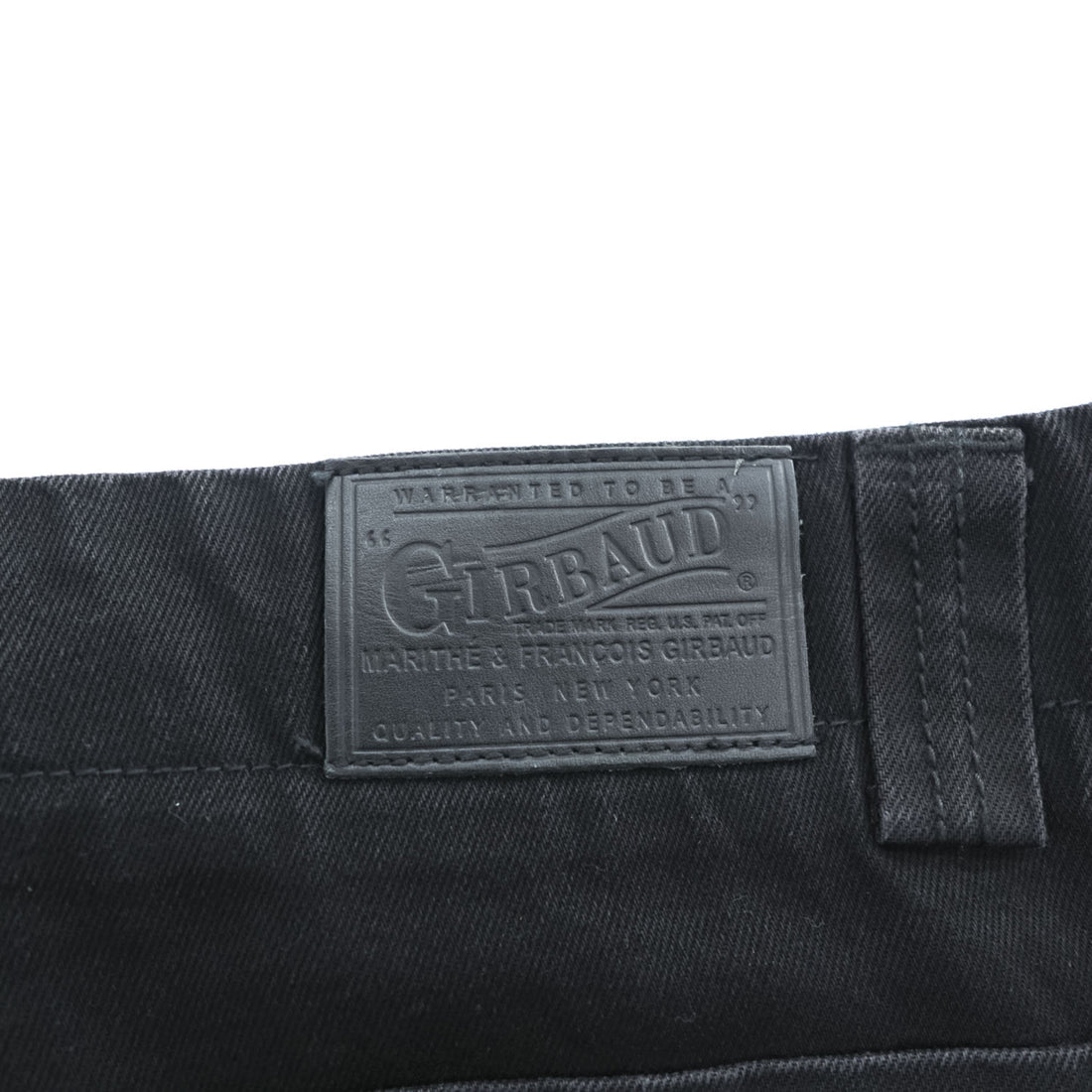 MARITHE + FRANCOIS GIRBAUD 00年代 シャトルショーツ ショートパンツ XL ブラック Taped Para Shuttle Short バギー カーゴ リーフグリーン テープ 8DP27N 未使用品
