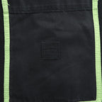 MARITHE + FRANCOIS GIRBAUD 00年代 シャトルショーツ ショートパンツ XL ブラック Taped Para Shuttle Short バギー カーゴ リーフグリーン テープ 8DP27N 未使用品
