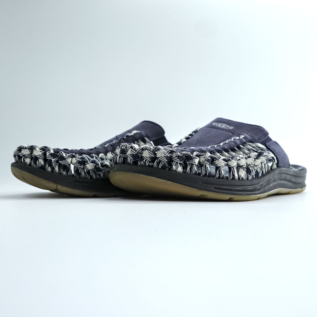 KEEN ユニーク UNEEK 2 SLIDE スライドサンダル 27cm ネイビー TOKYOHEMPCONNECTION THC ドローコード ペイズリー柄 1026017