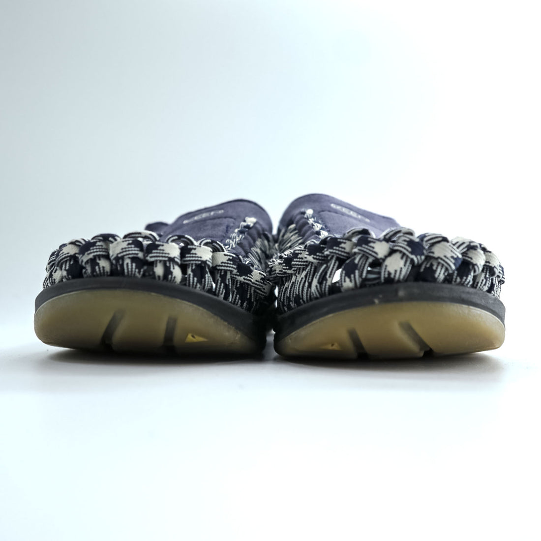 KEEN ユニーク UNEEK 2 SLIDE スライドサンダル 27cm ネイビー TOKYOHEMPCONNECTION THC ドローコード ペイズリー柄 1026017