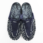 KEEN ユニーク UNEEK 2 SLIDE スライドサンダル 27cm ネイビー TOKYOHEMPCONNECTION THC ドローコード ペイズリー柄 1026017