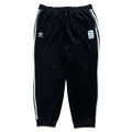 adidas Originals x Have A Good Time Velour Track Pants Black 3 Stripe HAGT Men XL DZ9234