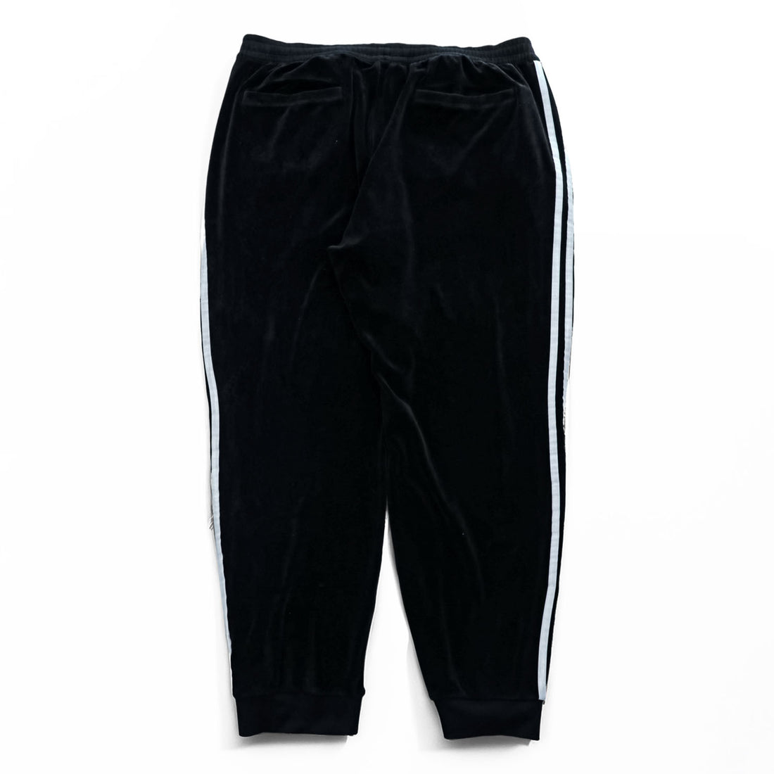 adidas Originals x Have A Good Time Velour Track Pants Black 3 Stripe HAGT Men XL DZ9234