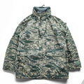 US AIR FORCE ゴアテックス GORE-TEX APECS ABUパーカー ミリタリージャケット 防水 ドローコード TENNIER INDUSTRIES デジタルタイガーカモ 8415-01-547-3518