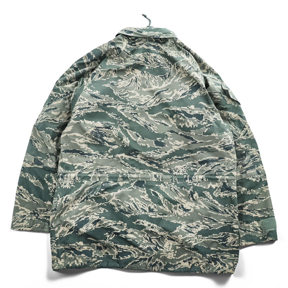 US AIR FORCE ゴアテックス GORE-TEX APECS ABUパーカー ミリタリージャケット 防水 ドローコード TENNIER INDUSTRIES デジタルタイガーカモ 8415-01-547-3518