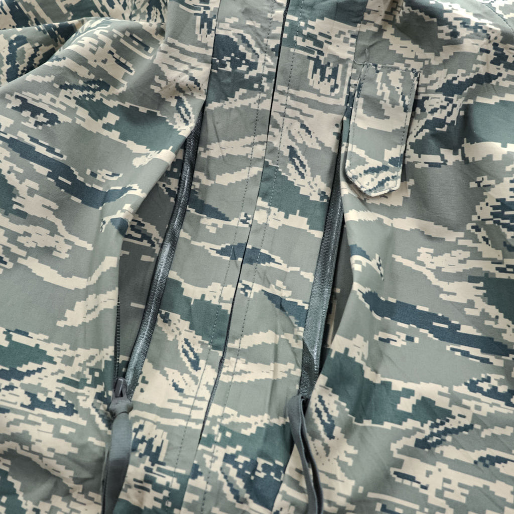 US AIR FORCE ゴアテックス GORE-TEX APECS ABUパーカー ミリタリージャケット 防水 ドローコード TENNIER INDUSTRIES デジタルタイガーカモ 8415-01-547-3518