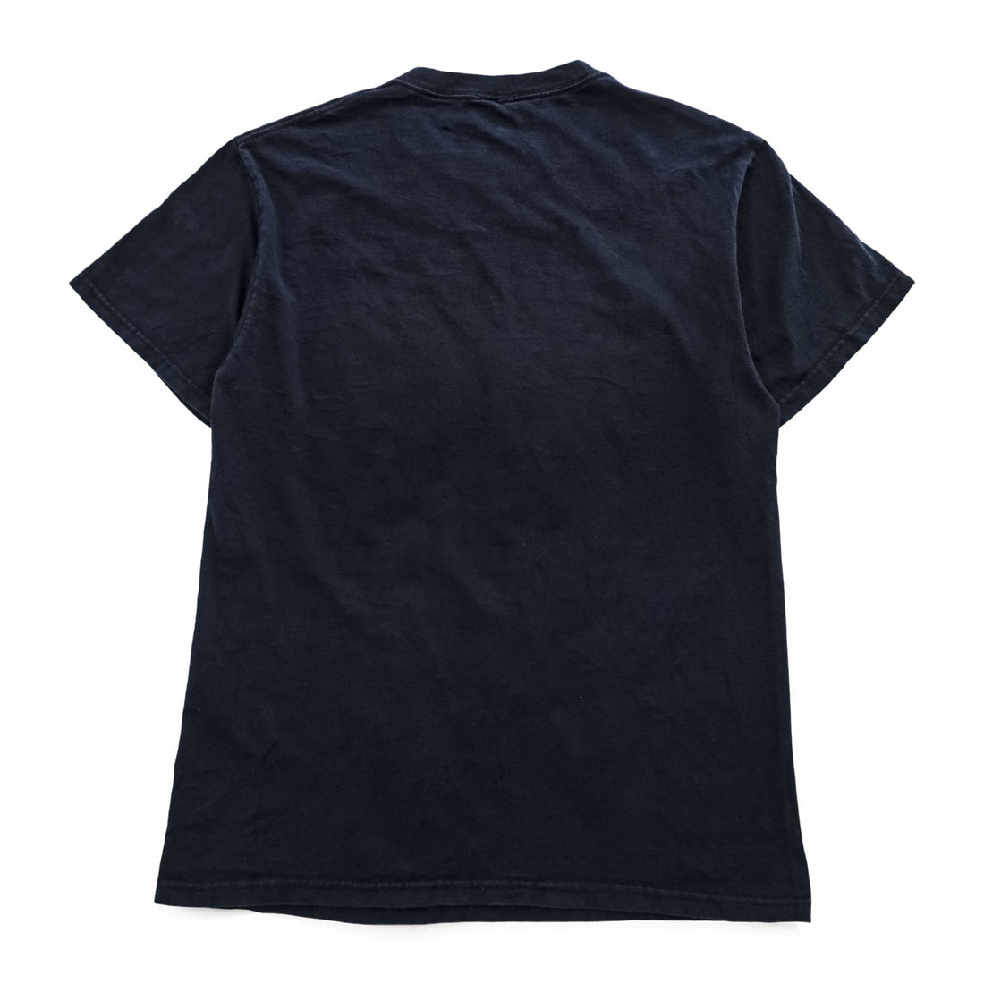 Skeleton Punk Rock Graphic T-Shirt スカル ボーンTシャツ L ブラック プリント スケルトン