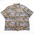 reyn spooner 90年代 ヴィンテージ アロハシャツ レーヨン半袖シャツ XL ベージュ 総柄 Guy Buffet Collection ボックス