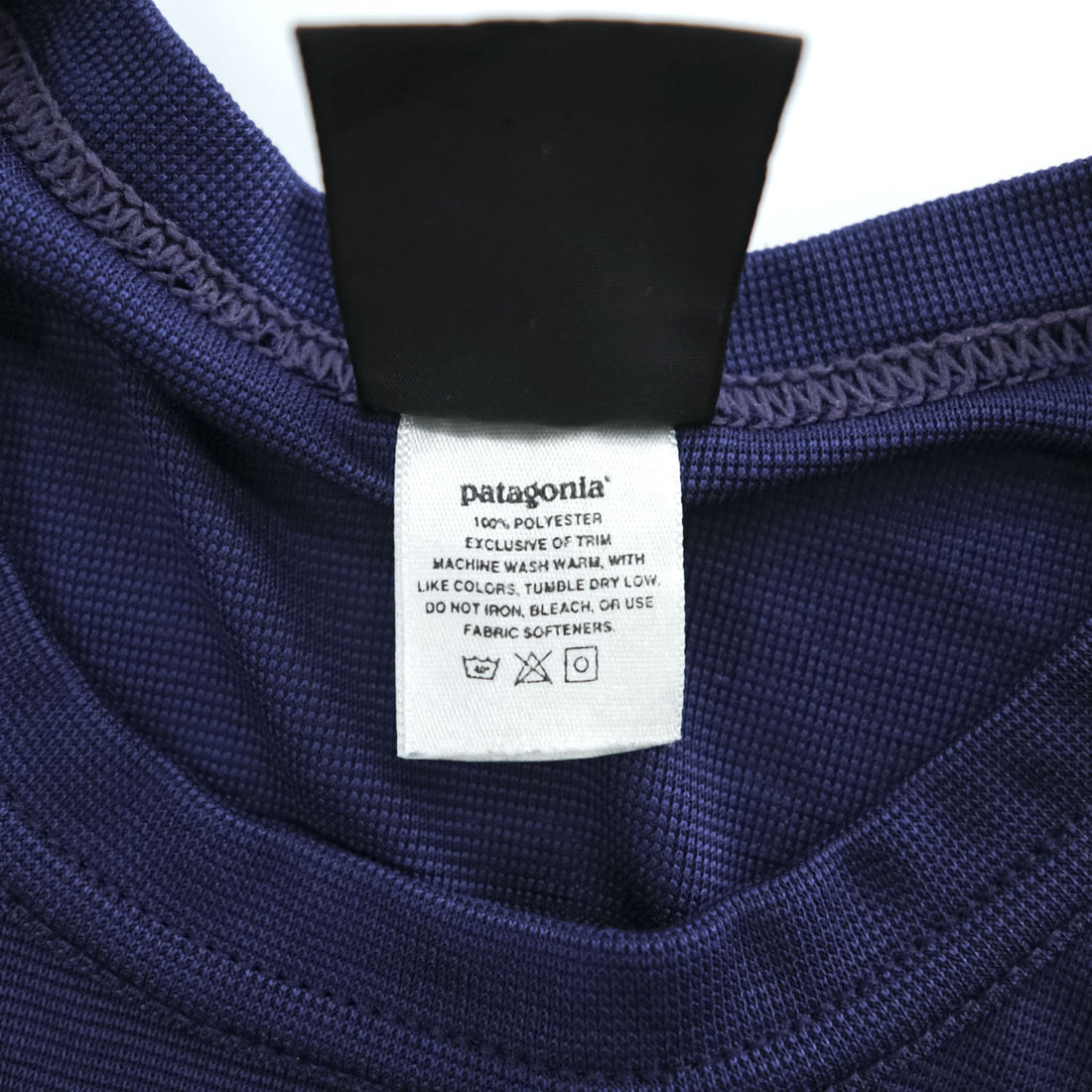 Patagonia 90年代 ヴィンテージ USA製 CAPILENE キャプリーン Tシャツ L ネイビー アウトドア