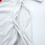 Stella McCartney THANKS GIRLS Graphic Dress T Shirt White Red Black Cotton Made in Portugal IT44
