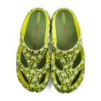 KEEN × GENTLE FULLNESS SHANTI ARTS Sandals US9 Yellow Green GF FLOWERS 1029396