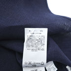 Brooks Brothers 346  半袖リネンシャツ L ネイビー 麻100% ボタンダウン