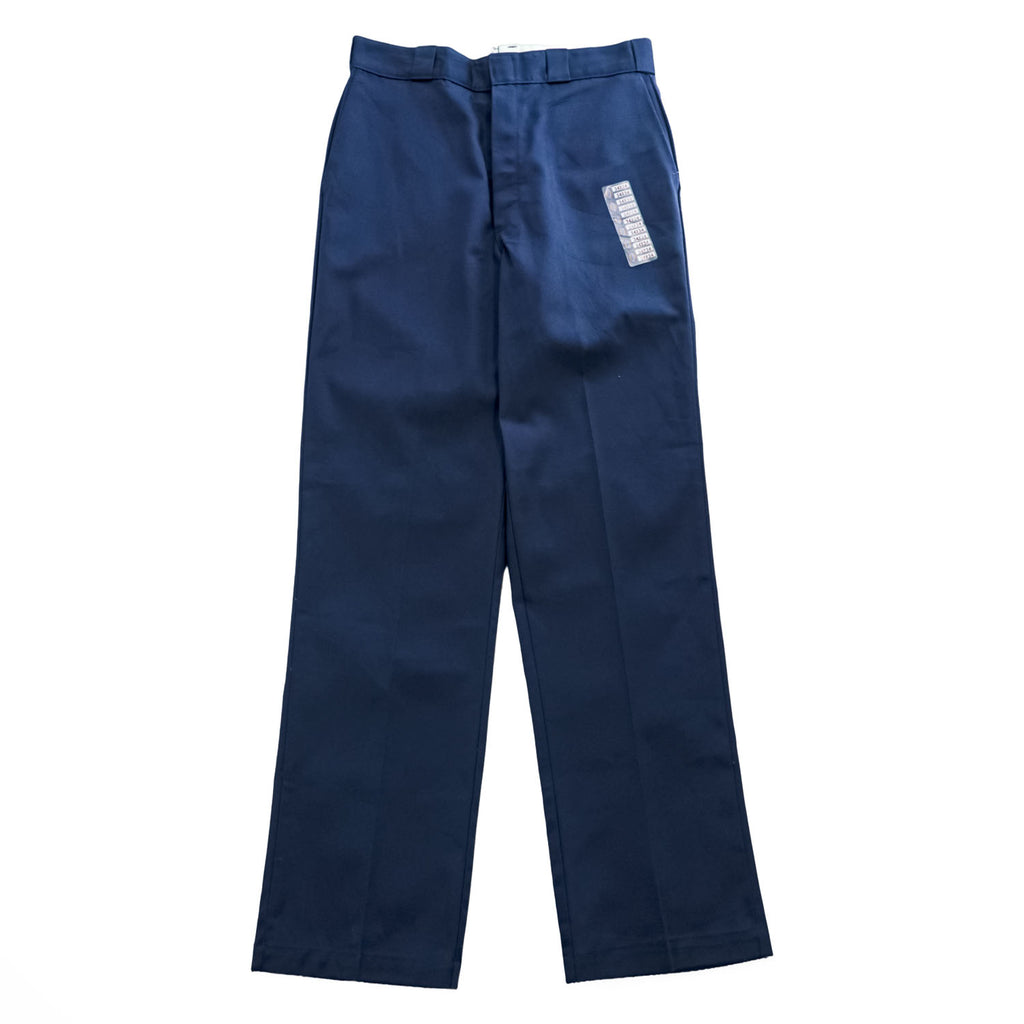 Dickies 90年代 USA製 デッドストック ヴィンテージ 874 チノ ワークパンツ L ネイビー TALONジップ 未使用品 デッドストック 874NV