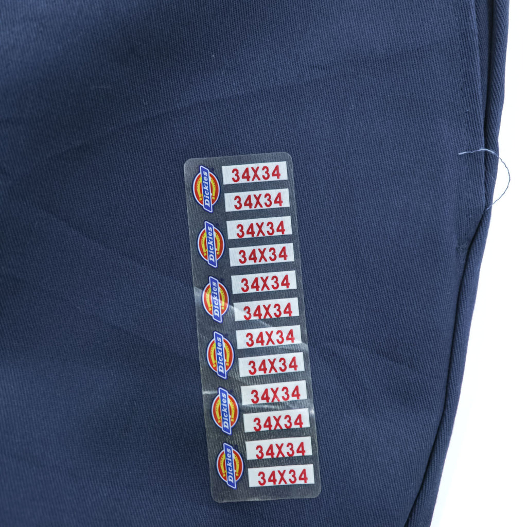 Dickies 90年代 USA製 デッドストック ヴィンテージ 874 チノ ワークパンツ L ネイビー TALONジップ 未使用品 デッドストック 874NV