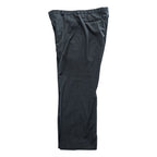 Brooks Brothers 80s Vintage USA-Made Slacks Pants, Size L, Gray, Wide Fit, 2-Tuck Pleats, Double Cuffs