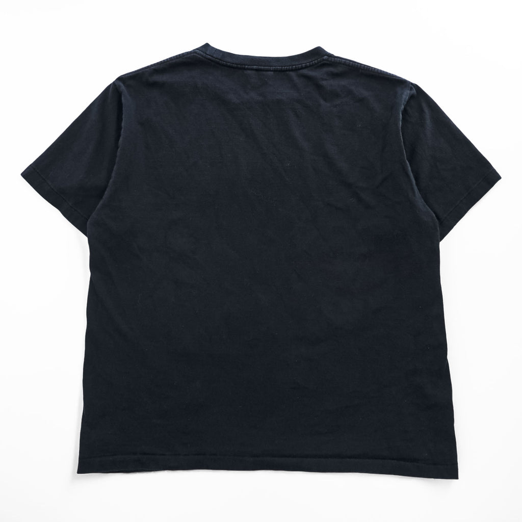 A BATHING APE シャーク Tシャツ M ブラック シャークフェイス カモ プリント