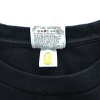 A BATHING APE シャーク Tシャツ M ブラック シャークフェイス カモ プリント