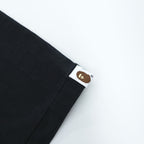 A BATHING APE シャーク Tシャツ M ブラック シャークフェイス カモ プリント