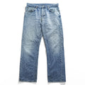 RRL Double RL Ralph Lauren 90s Ring Spun Denim Jeans Light Wash W35 Leather Patch