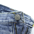 RRL Double RL Ralph Lauren 90s Ring Spun Denim Jeans Light Wash W35 Leather Patch