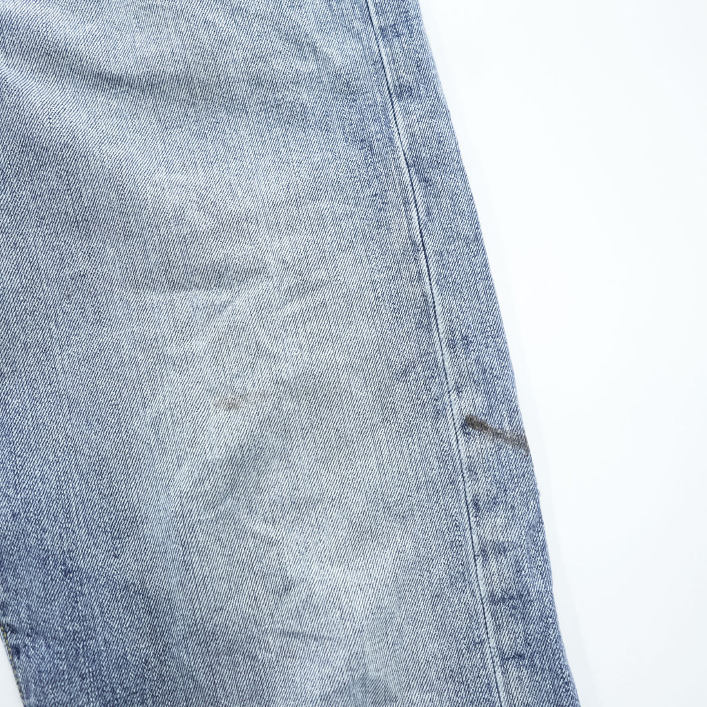 RRL Double RL Ralph Lauren 90s Ring Spun Denim Jeans Light Wash W35 Leather Patch