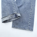 RRL Double RL Ralph Lauren 90s Ring Spun Denim Jeans Light Wash W35 Leather Patch