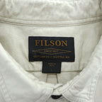 C.C.FILSON CO シャモアクロス 長袖 ワークシャツ L ナチュラル アイボリー インド綿