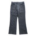 Lee 70年代 USA製 ヴィンテージ ブーツカット スラックス フレアパンツ L グレー  SCOVILLジップ 202-0803