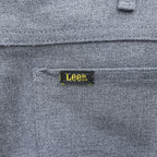 Lee 70年代 USA製 ヴィンテージ ブーツカット スラックス フレアパンツ L グレー  SCOVILLジップ 202-0803