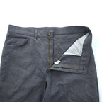 Lee 70年代 USA製 ヴィンテージ ブーツカット スラックス フレアパンツ L グレー  SCOVILLジップ 202-0803