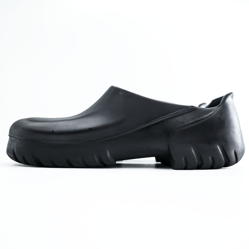BIRKENSTOCK German-made PU clogs Sandals, US size 10, Black, Slip-On A630