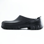 BIRKENSTOCK German-made PU clogs Sandals, US size 10, Black, Slip-On A630