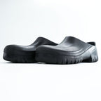 BIRKENSTOCK German-made PU clogs Sandals, US size 10, Black, Slip-On A630