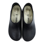 BIRKENSTOCK German-made PU clogs Sandals, US size 10, Black, Slip-On A630