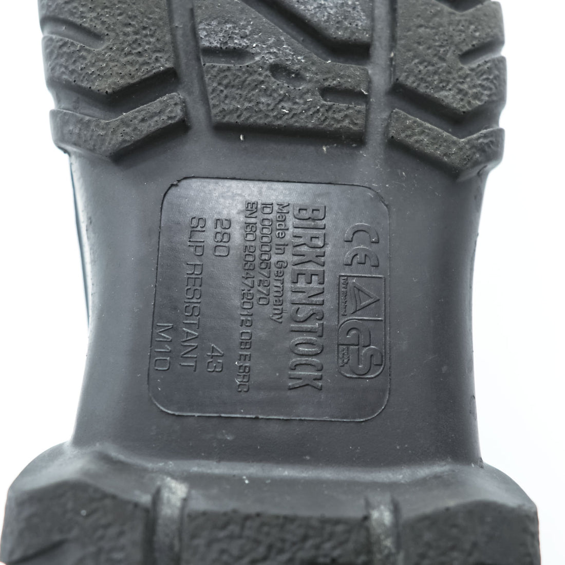 BIRKENSTOCK German-made PU clogs Sandals, US size 10, Black, Slip-On A630