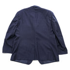 Lauren Ralph Lauren Men's Navy Wool Blazer 44S Short Gold Crest Buttons 2-Button Macy's