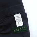 Lauren Ralph Lauren Men's Navy Wool Blazer 44S Short Gold Crest Buttons 2-Button Macy's