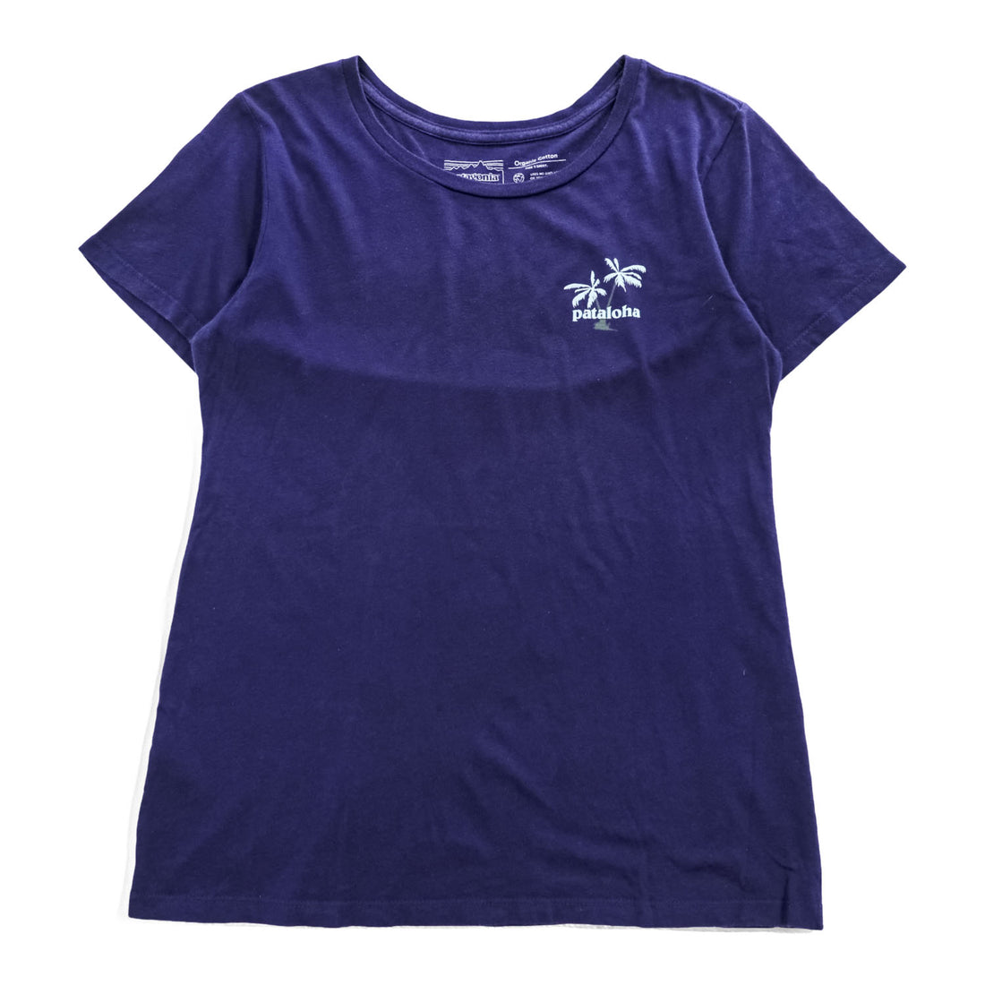 Patagonia パタロハ Pataloha USA製 Tシャツ S ネイビー ハワイ バックプリント 38880