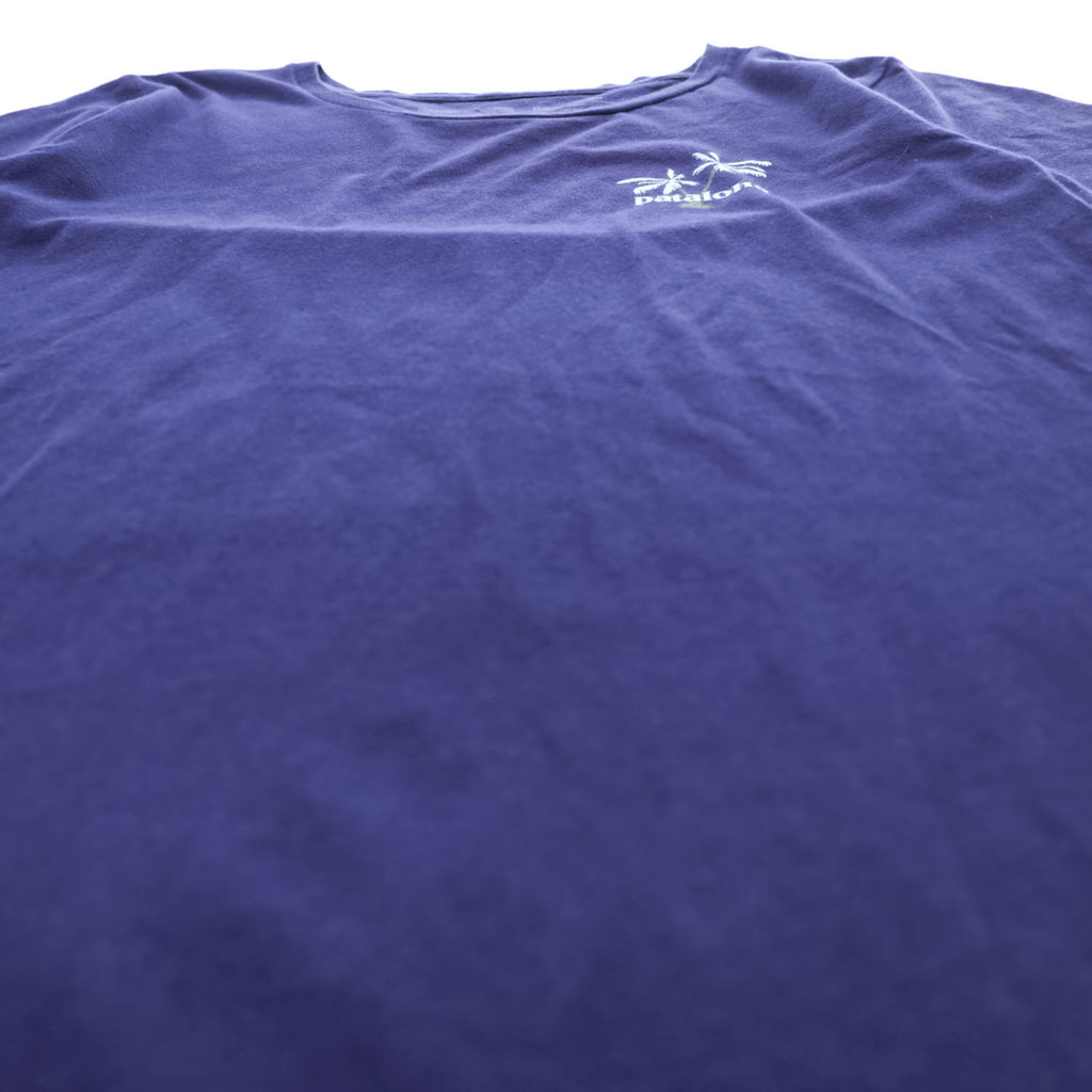 Patagonia パタロハ Pataloha USA製 Tシャツ S ネイビー ハワイ バックプリント 38880