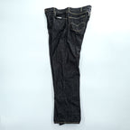 Levi's 501 リジッド デニムパンツ ジーンズ XL ダークインディゴ 濃紺 ブラック ボタンフライ 00501-0226