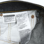 Levi's 501 リジッド デニムパンツ ジーンズ XL ダークインディゴ 濃紺 ブラック ボタンフライ 00501-0226