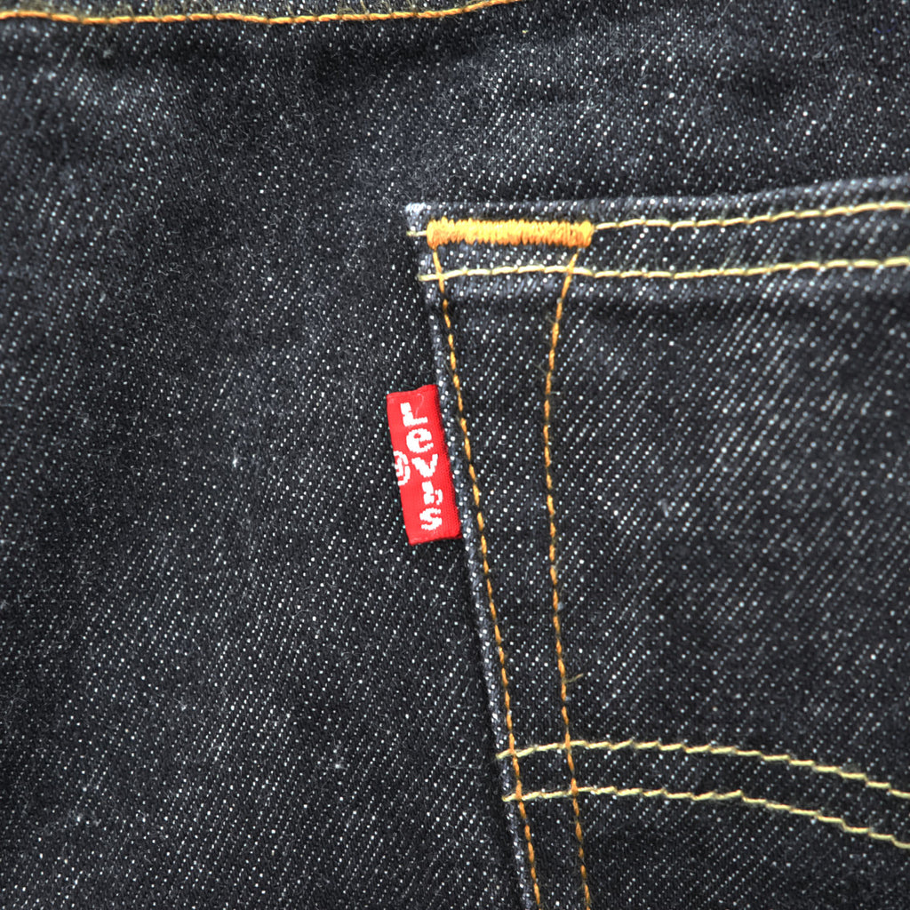 Levi's 501 リジッド デニムパンツ ジーンズ XL ダークインディゴ 濃紺 ブラック ボタンフライ 00501-0226