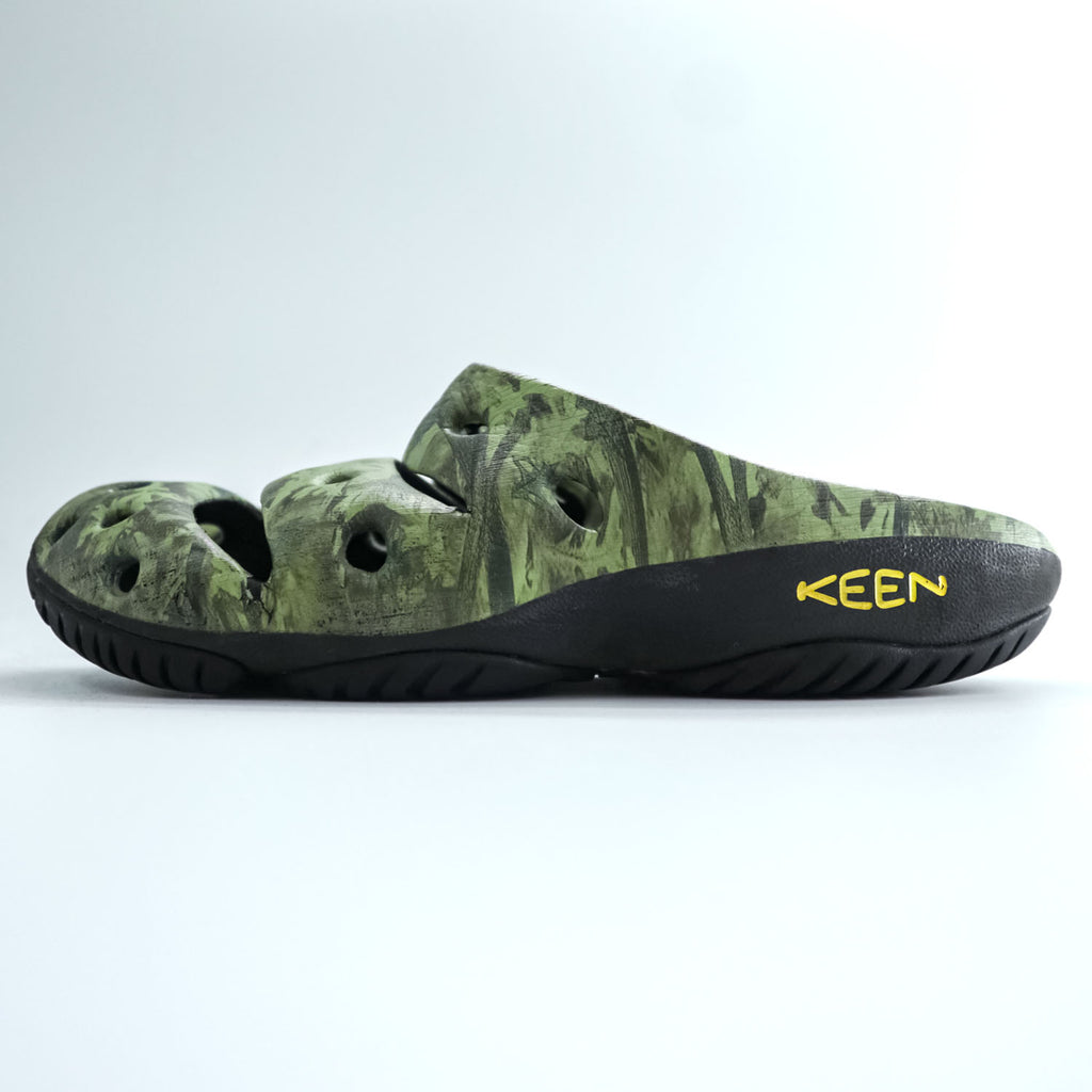 KEEN YOGUI ARTS Sandals US9 Khaki Green MNS CAMO GREEN Clogs