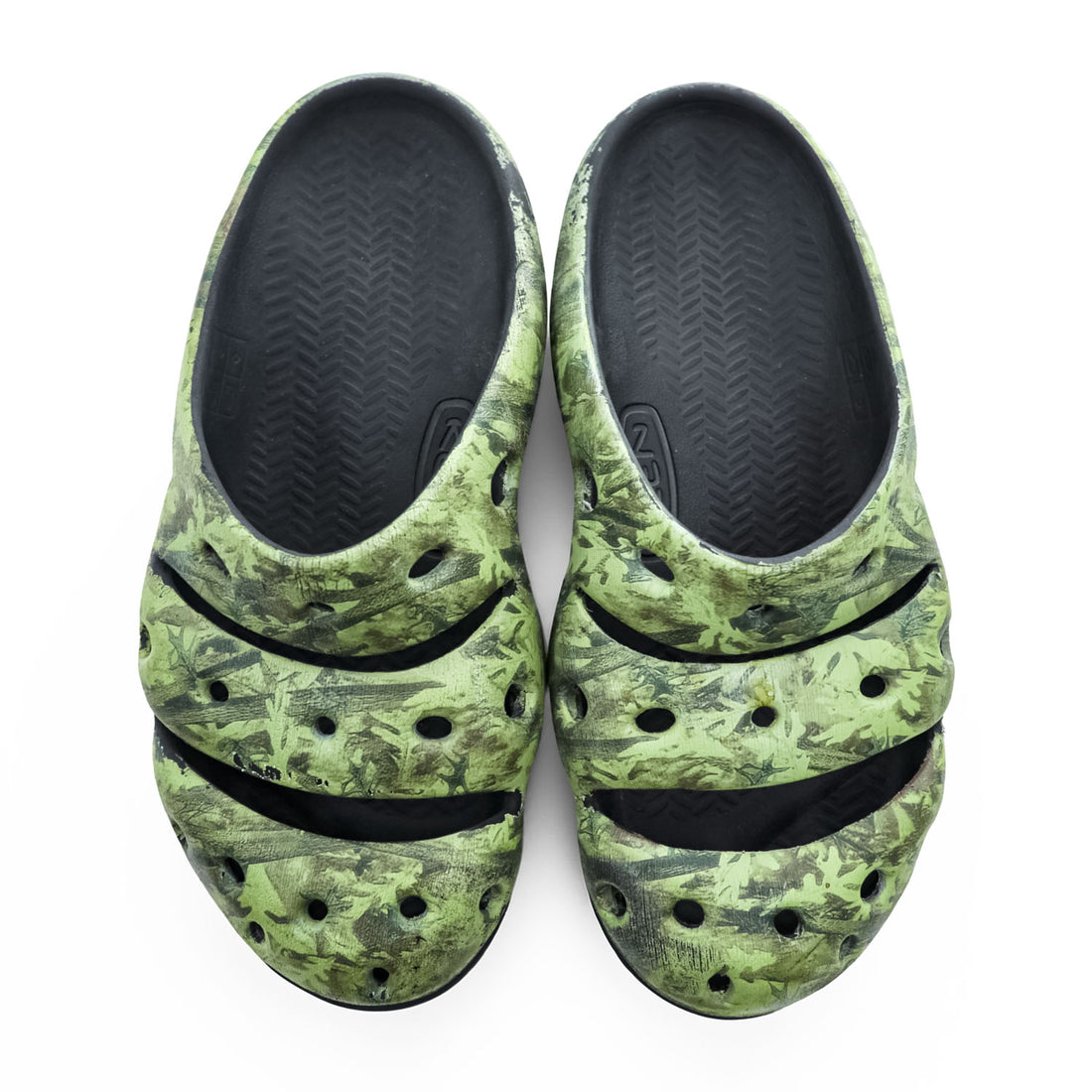 KEEN YOGUI ARTS Sandals US9 Khaki Green MNS CAMO GREEN Clogs