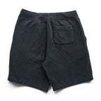 Polo Ralph Lauren Black Fleece Sweat Shorts Red Pony Logo Drawstring Lounge Shorts